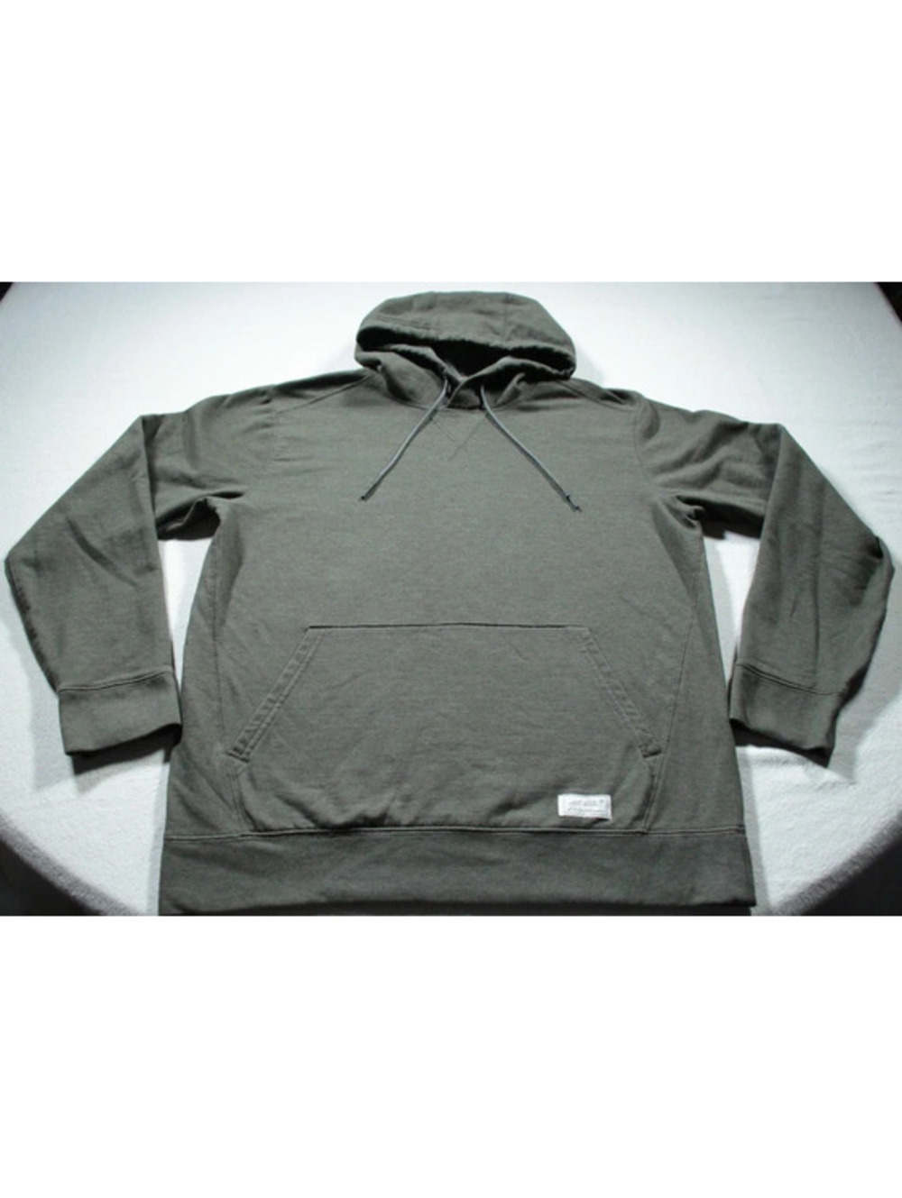 Men's Eddie Bauer Hooded Sweatshirt Hoodie M Green